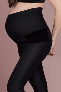 the best maternity activewear - maternity leggings with belly support, perfect maternity leggings for running.